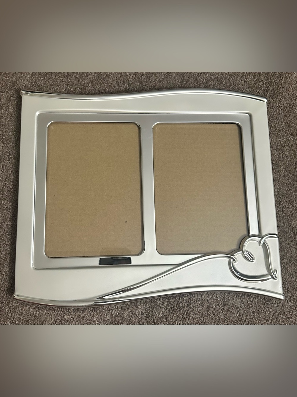 Lenox Silver Double Photo Frame